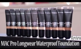 MAC Pro Longwear Waterproof Foundation Review