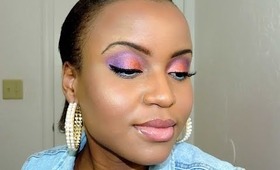 Bold n Beautiful eye makeup feat Laura Geller Beauty