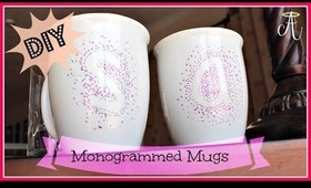 DIY Monogram Mug