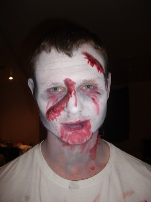 Another attempt on making another zombie for Halloween 2011.