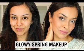 Glowy Spring Makeup Tutorial - TrinaDuhra