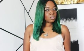 Dying my Extensions Phantom Green | Her Hair Company | Worth The Hype?