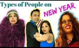 Types of People on NEW YEAR | Shruti Arjun Anand