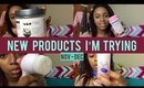 New Products I'm Trying | Skin & Hair || BeautybyTommie