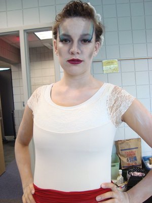 White Witch makeup (for a Narnia ballet)