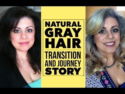 Natural Gray Hair | My Journey and Transition | Maryam R. Video | Beautylish