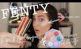 FENTY HOLIDAY COLLECTION | Killawatt  Freestyle Palette + Metallic Eye & Lip Crayons