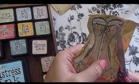More fooling around in my junk journal plus a couple fails