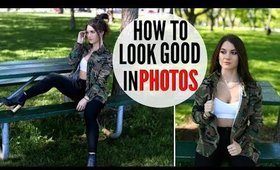 How To Look GOOD In EVERY Picture !! MODEL TIPS