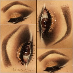 FOLLOW ME ON IG @beauty_by_dee 
love this look smokey eye
