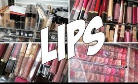 MY LIPSTICK & LIP GLOSS COLLECTION