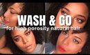 HIGH POROSITY Wash and Go Routine 2019  | DETAILED TIPS from Start to Finish | MelissaQ