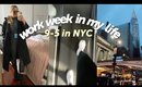 Back at it: Work Week in My Life | 9-5 in Manhattan