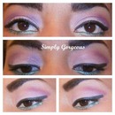 FOTD: Purple & Glamerald Eyes + Dark Lips