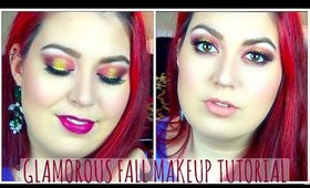 Glamourous Fall Makeup Tutorial + 2 Lip Color Options! | MsMal27