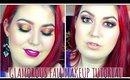 Glamourous Fall Makeup Tutorial + 2 Lip Color Options! | MsMal27