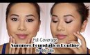 Full Coverage Summer Foundation Routine | Oily Skin
