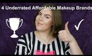 4 Underrated Drugstore/Affordable Makeup Brands