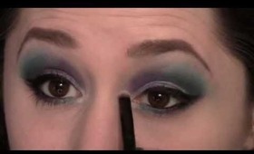 Bold Clubbing Makeup Tutorial (ELF 100 palette)