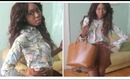 Beautybyjj 100,000+ Subscribers Contest/Giveaway-OOTD : Floral studs