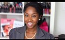 Interview Makeup for Black Women | Professional Work Office Face w/ Drugstore dupes