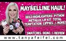 New Maybelline! | Highlights, Palettes, Lippies, & More | Swatches, Demo, & Review | Tanya Feifel