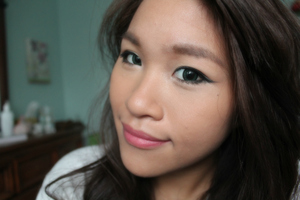 spice it up with a liner, circle lens, and stained lips!