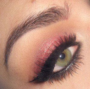 Here is the tutorial for this look : http://www.youtube.com/watch?v=0KXhtr4Q_7k