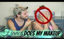 Fiancé Does My Makeup TAG | Couples Challenge