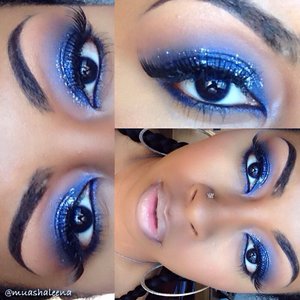Check out the tutorial for this starry sky  makeup look at www.youtube.com/beautysosweet08 

Be sure to follow me on Instagram @muashaleena :) 