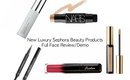 NEW SEPHORA LUXURY MAKEUP PRODUCTS REVIEW:NARS-YSL-BECCA-GUERLAIN-BURBERRY