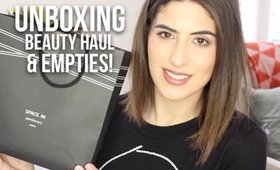Unboxing Beauty Haul & Empties | Lily Pebbles