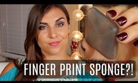 Smashbox Gel Cushion Applicator - Fingerprint Sponge Review | Bailey B.