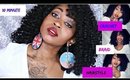 HOW TO : 10 MINUTE CROCHET BRAID HAIRSTYLE |  FASTEST CROCHET BRAIDS EVER!!!  | NO CROCHET NEEDED!