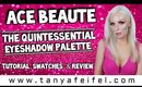 Ace Beaute The Quintessential Eyeshadow Palette | Tutorial, Swatches, & Review | Tanya Feifel