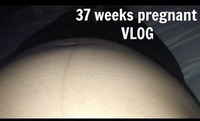 37 WEEKS PREGNANCY VLOG - Contractions? Appointments, Stranger Things and Baby Movements!