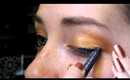 Eye Color Series: Golden Orange Look for Blue Eyes Tutorial