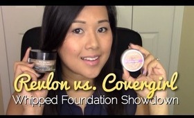 Covergirl vs Revlon - Whipped Foundation Demo & Review | FromBrainsToBeauty