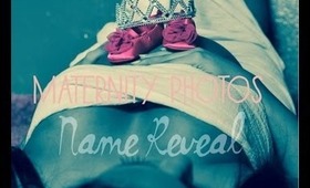 Beautynthebaby Maternity Photos + Baby Name Reveal