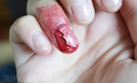 Halloween How To: Ripped Nail