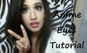 Anime Eyes Tutorial ♡ Big Doll Eyes