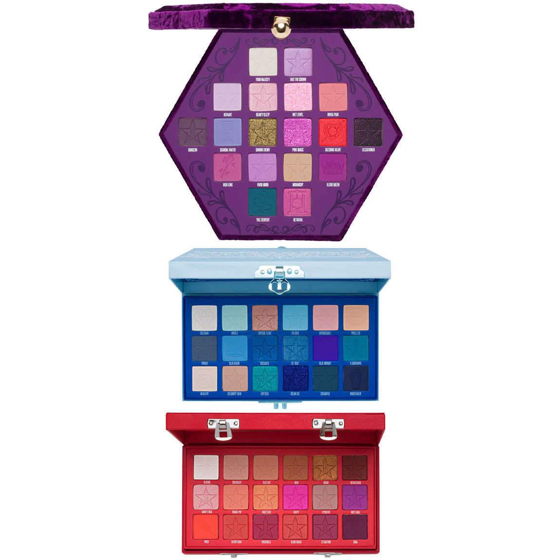 Jeffree Star Cosmetics Blood Palette Bundle alternative view 1 - product swatch.