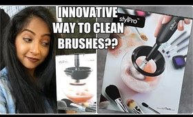 First Impressions: STYLPRO Brush Cleaner & Drier | Stacey Castanha