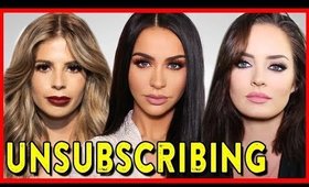 UNSUBCRIBING from Beauty Gurus (& Who I'm Keeping)