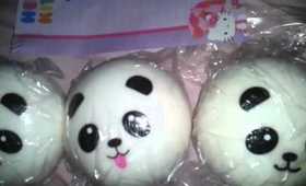 Jumbo Panda Bun Squishies for sale