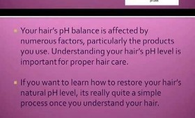 Natural hair: pH List of Popular Conditioners (kimmytube inspired) Part 1