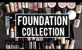 MY FOUNDATION COLLECTION & DECLUTTER | Jamie Paige