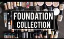 MY FOUNDATION COLLECTION & DECLUTTER | Jamie Paige