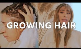 HOW I AM GROWING MY HAIR | My ongoing hair growth routine