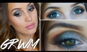 GET READY WITH ME - Date Night - Metallic Eyes